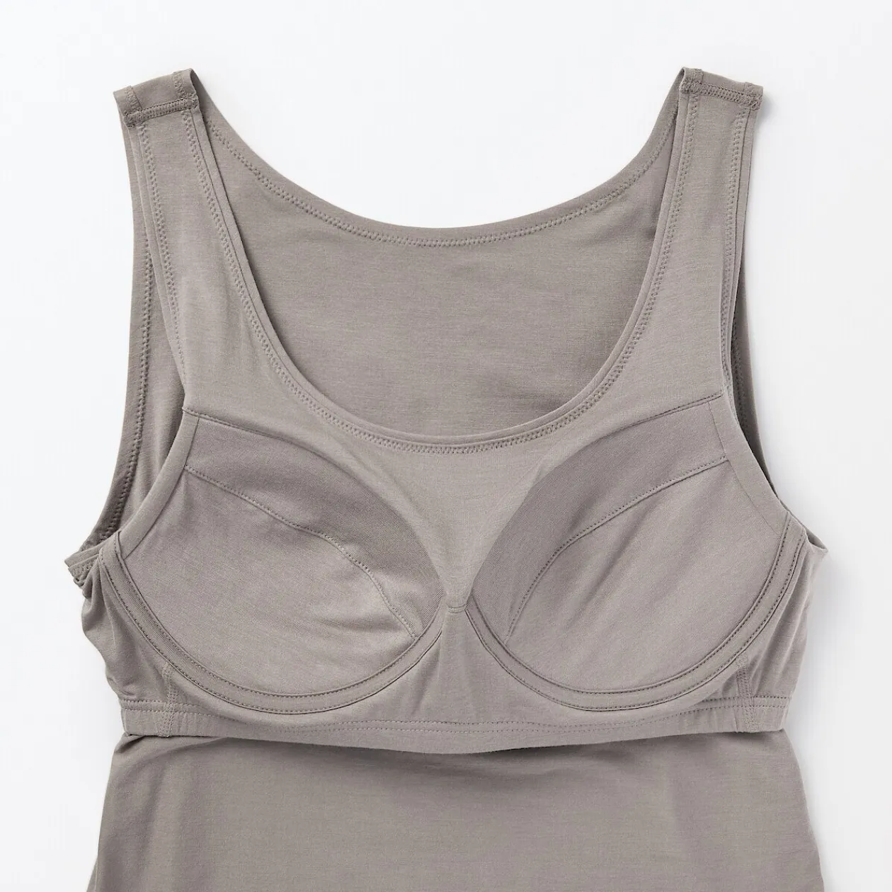 Sous‐Vêtements^Muji Débardeur Lyocell Stretch Smooth Support pour femme.