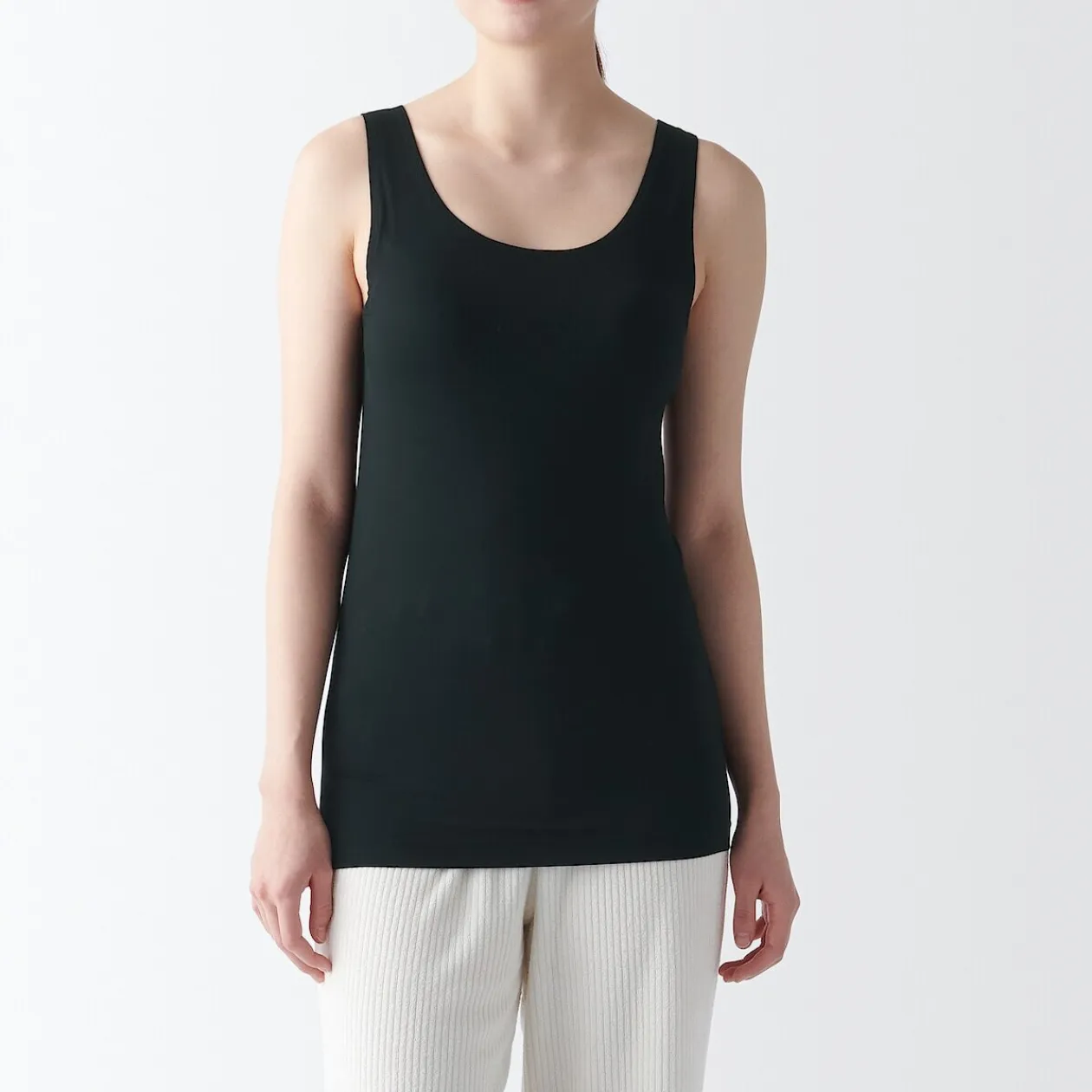 Sous‐Vêtements^Muji Débardeur Lyocell Stretch Smooth Support pour femme.