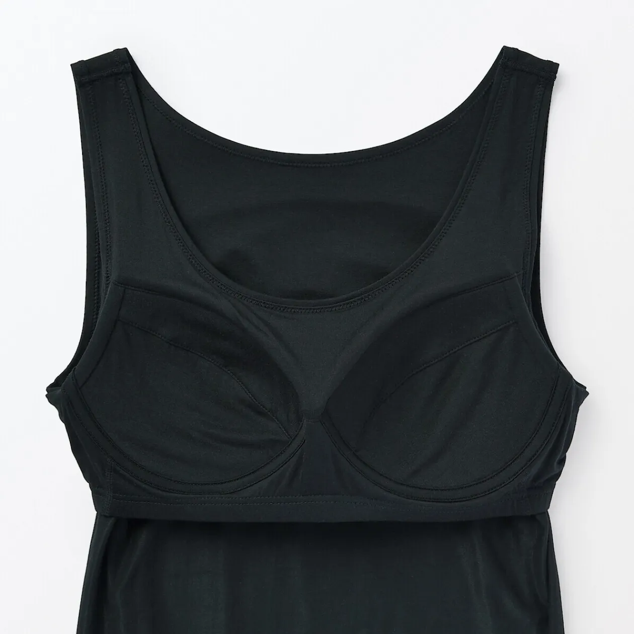 Sous‐Vêtements^Muji Débardeur Lyocell Stretch Smooth Support pour femme.