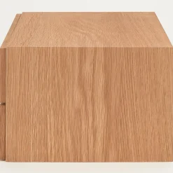 Étagères Modulables En Bois^Muji Demi bloc‐tiroir en chêne ‐ 2 tiroirs horizontaux (Dont Eco‐part. 0,82 €)