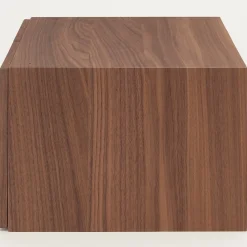 Étagères Modulables En Bois^Muji Demi Bloc‐tiroir en noyer ‐ 2 tiroirs (Dont Eco‐part. 0,82 €)