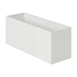 Petits Rangements En Polypropylène|Boîtes Et Rangement De Bureau^Muji Demi boîte archive grise en PP L10X P32X H12cm