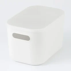 Rangements En Polyéthylène Souple^Muji Demi‐bac en polyéthylène souple L18X P25.5X H16cm