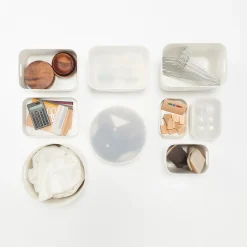 Rangements En Polyéthylène Souple^Muji Demi‐bac en polyéthylène souple L18X P25.5X H24cm