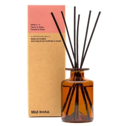 Diffuseurs Et Parfums D'Ambiance^Muji Diffuseur de parfum à tiges ‐ Pivoine et rose 175 ml