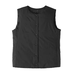 Vestes Et Manteaux^Muji Doudoune légère pliable en nylon recyclé sans manche sans col pour femme
