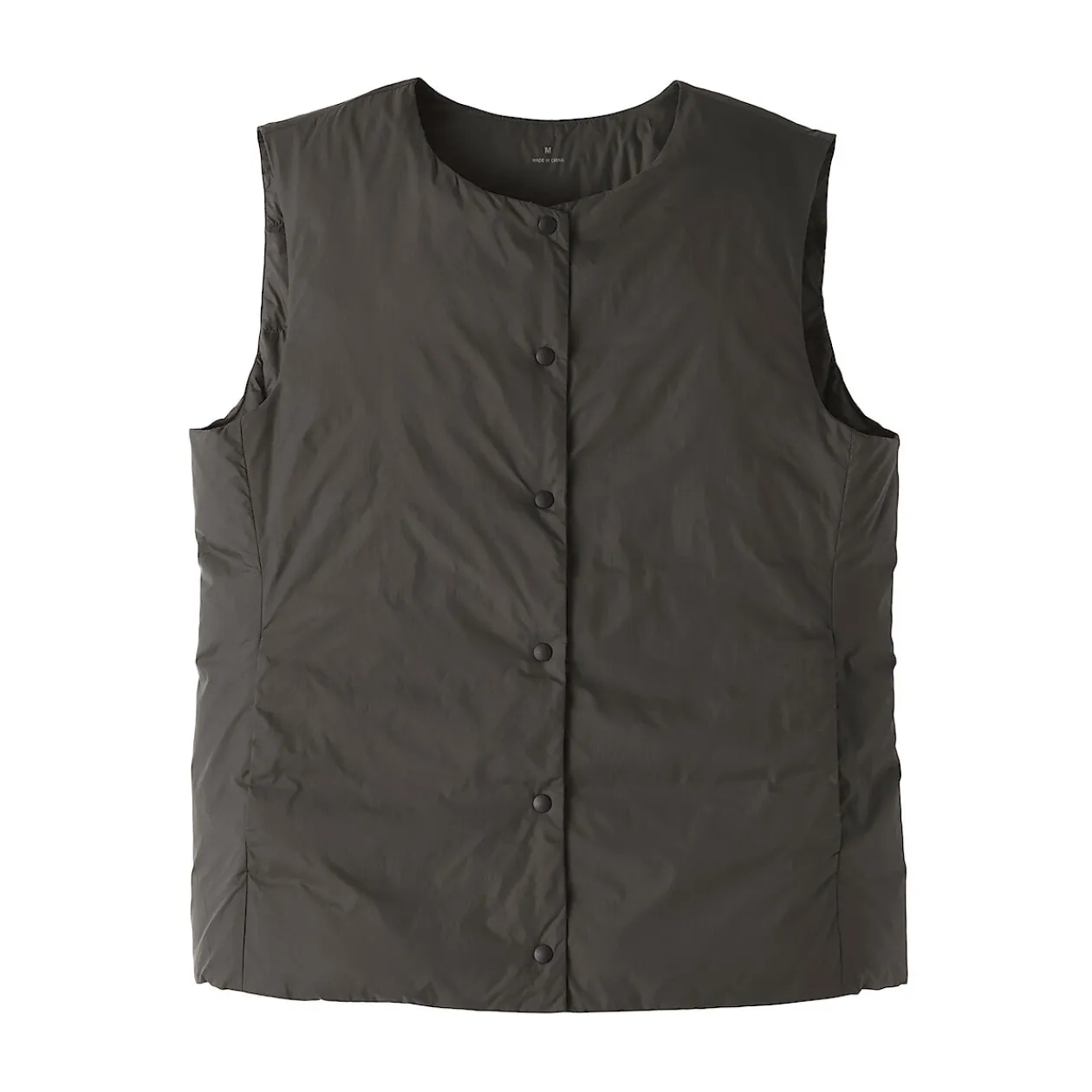 Vestes Et Manteaux^Muji Doudoune légère pliable en nylon recyclé sans manche sans col pour femme
