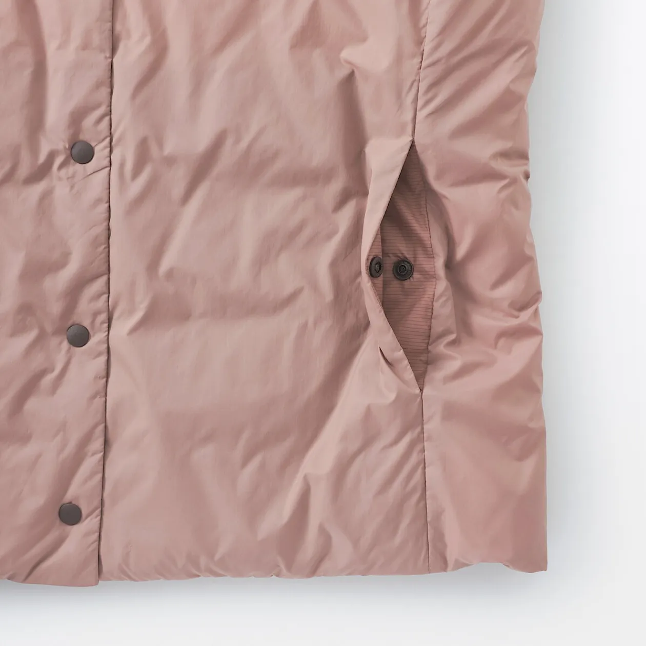 Vestes Et Manteaux^Muji Doudoune légère pliable en nylon recyclé sans manche sans col pour femme