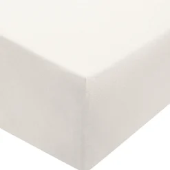 Draps De Lit^Muji Drap housse en coton délavé ‐ 100 x 200 x 18‐28 cm