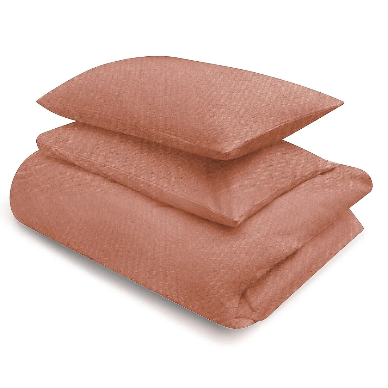 Draps De Lit^Muji Drap housse en coton délavé ‐ 180 x 200 x 18‐28 cm