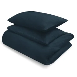 Draps De Lit^Muji Drap housse en coton délavé ‐ 180 x 200 x 18‐28 cm