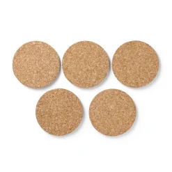 Linge De Table^Muji Ensemble de 5 sous‐verres en liège