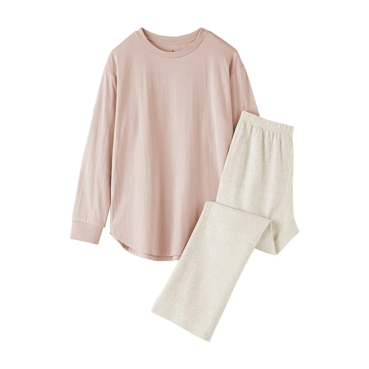 Pyjamas Et Vêtements D'Intérieur^Muji Ensemble de vêtements d'intérieur à manches longues en mélange de lyocell pour femme