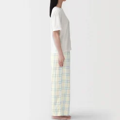 Pyjamas Et Vêtements D'Intérieur^Muji Ensemble d'intérieur avec pantalon en double gaze pour femme