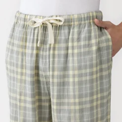 Pyjamas Et Vêtements D'Intérieur^Muji Ensemble d'intérieur avec pantalon en double gaze pour homme