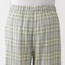 Pyjamas Et Vêtements D'Intérieur^Muji Ensemble d'intérieur avec pantalon en double gaze pour homme