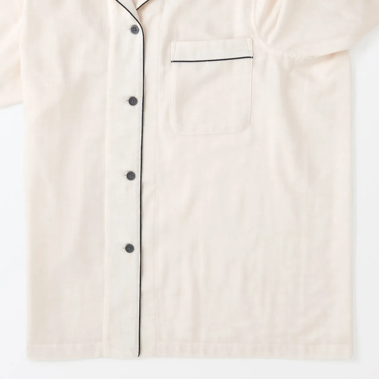 Pyjamas Et Vêtements D'Intérieur^Muji Ensemble pyjama à manches longues en gaze double pour femme