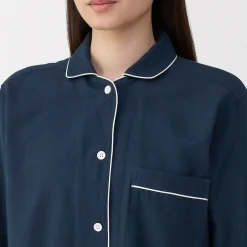 Pyjamas Et Vêtements D'Intérieur^Muji Ensemble pyjama à manches longues en gaze double pour femme