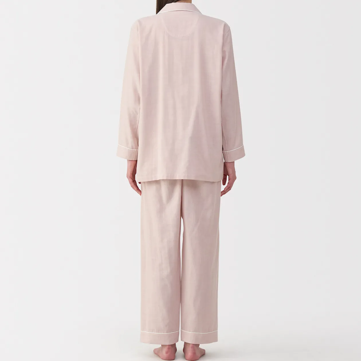 Pyjamas Et Vêtements D'Intérieur^Muji Ensemble pyjama à manches longues en gaze double pour femme