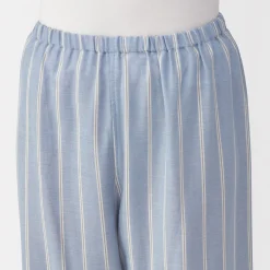 Pyjamas Et Vêtements D'Intérieur^Muji Ensemble pyjama à manches longues en gaze double pour femme