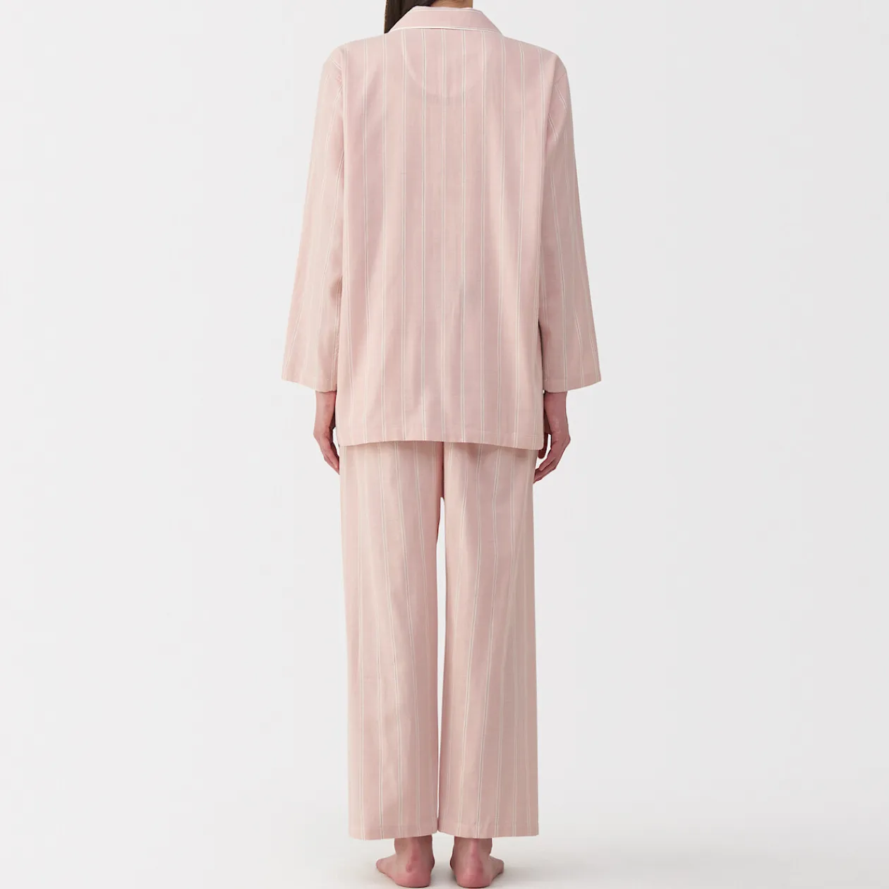 Pyjamas Et Vêtements D'Intérieur^Muji Ensemble pyjama à manches longues en gaze double pour femme