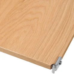 Étagères En Pin Et En Acier^Muji Etagère additionnelle étroite en chêne (Dont Eco‐part. 0,32 €)