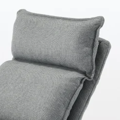 Canapés Et Repose-Pieds^Muji Fauteuil inclinable à dossier haut – Gris
