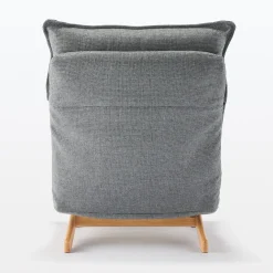 Canapés Et Repose-Pieds^Muji Fauteuil inclinable à dossier haut – Gris
