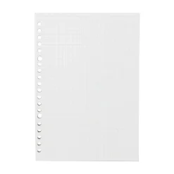 Carnets Pointillés Et Graphiques|Feuilles Volantes^Muji Feuilles volante papier quadrillé A5 ‐ 5mm (Lot de 100)