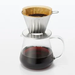 Ustensiles^Muji Filtre à café en acier inoxydable