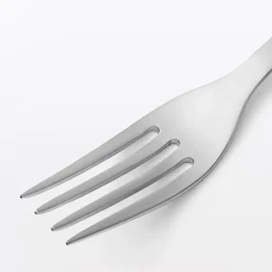 Couverts^Muji Fourchette à dessert en acier inoxydable