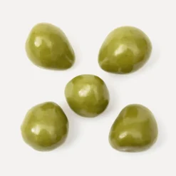Chocolat Et Bonbons^Muji Fraises enrobées de chocolat blanc au matcha