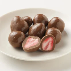 Chocolat Et Bonbons^Muji Fraises enrobées de chocolat au lait