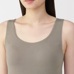Sous‐Vêtements^Muji Gilet à soutien caché en mélange de lyocell pour femme