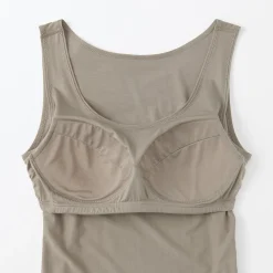 Sous‐Vêtements^Muji Gilet à soutien caché en mélange de lyocell pour femme