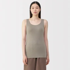 Sous‐Vêtements^Muji Gilet à soutien caché en mélange de lyocell pour femme