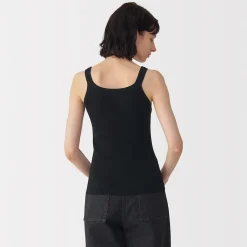 Pulls Et Cardigans|Hauts Et T‐Shirts^Muji Gilet en coton à côtes torsadées pour femme