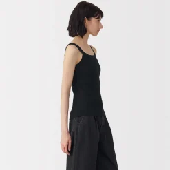 Pulls Et Cardigans|Hauts Et T‐Shirts^Muji Gilet en coton à côtes torsadées pour femme