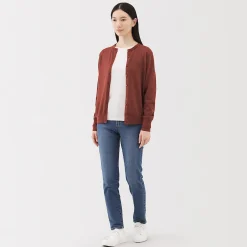 Pulls Et Cardigans^Muji Gilet en Laine à Maille Fine Femme