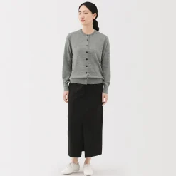 Pulls Et Cardigans^Muji Gilet en Laine à Maille Fine Femme