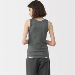 Hauts Et T‐Shirts^Muji Gilet en lin et coton pour femme