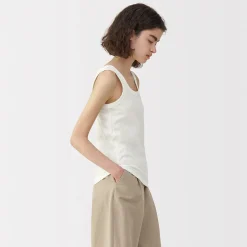 Hauts Et T‐Shirts^Muji Gilet en lin et coton pour femme