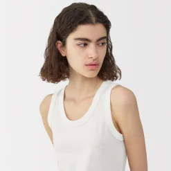 Hauts Et T‐Shirts^Muji Gilet en lin et coton pour femme