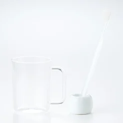Soin Bucco‐Dentaires|Trousses De Toilette^Muji Gobelet acrylique à poignée