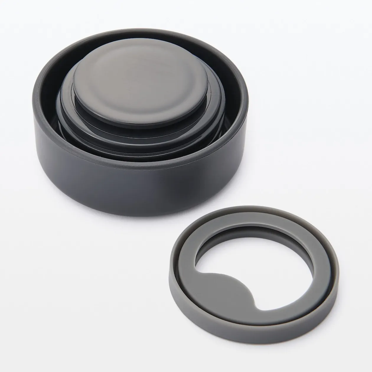 Rangements Et Conteneurs^Muji Gourde isotherme en acier inoxydable ‐ 200 ml