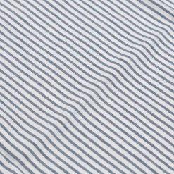 Draps De Lit^Muji Housse de couette en coton délavé ‐ 210 x 210 cm, Rayé