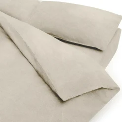 Draps De Lit^Muji Housse de couette en coton délavé ‐ 210 x 210 cm