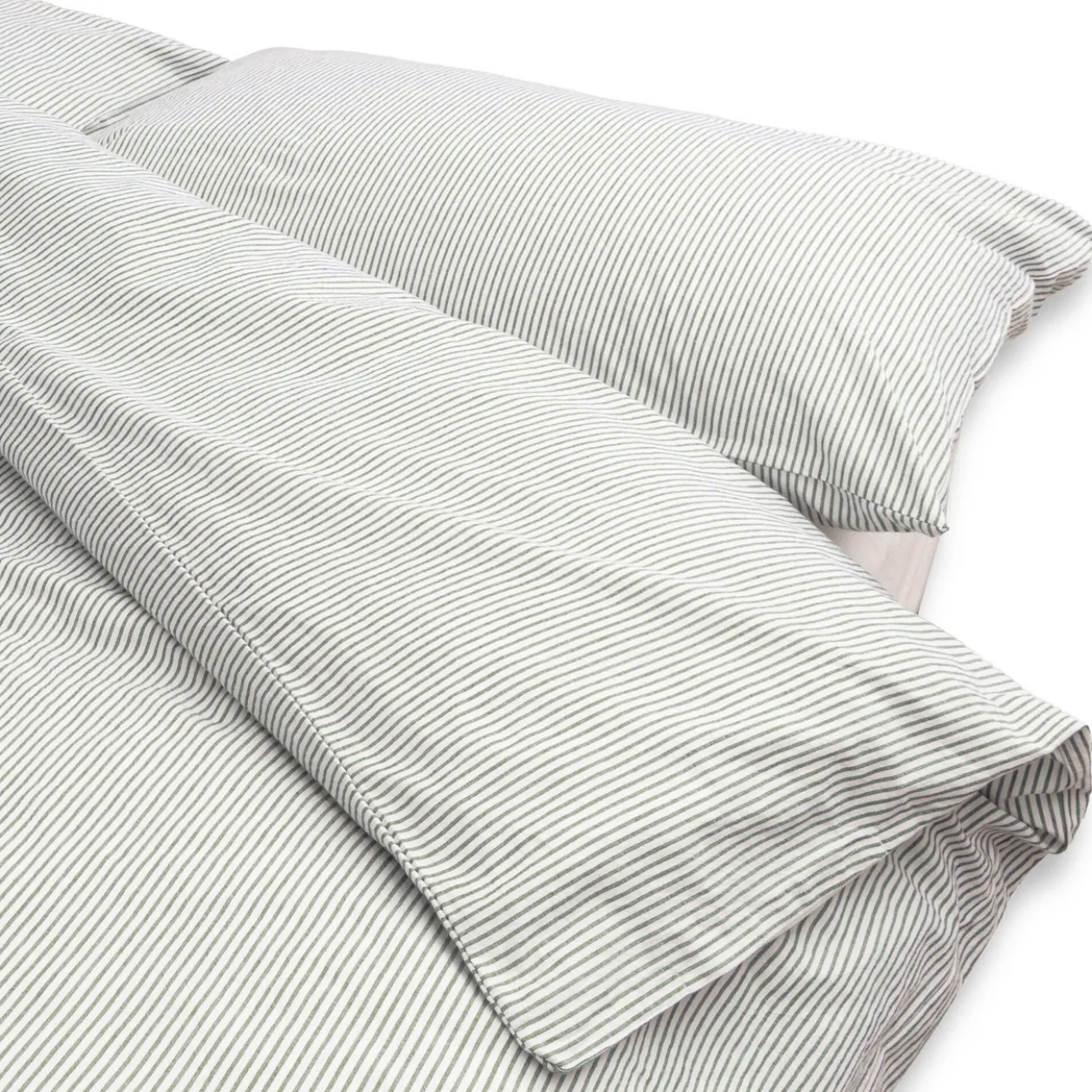 Draps De Lit^Muji Housse de couette en coton délavé ‐ 260 x 220 cm