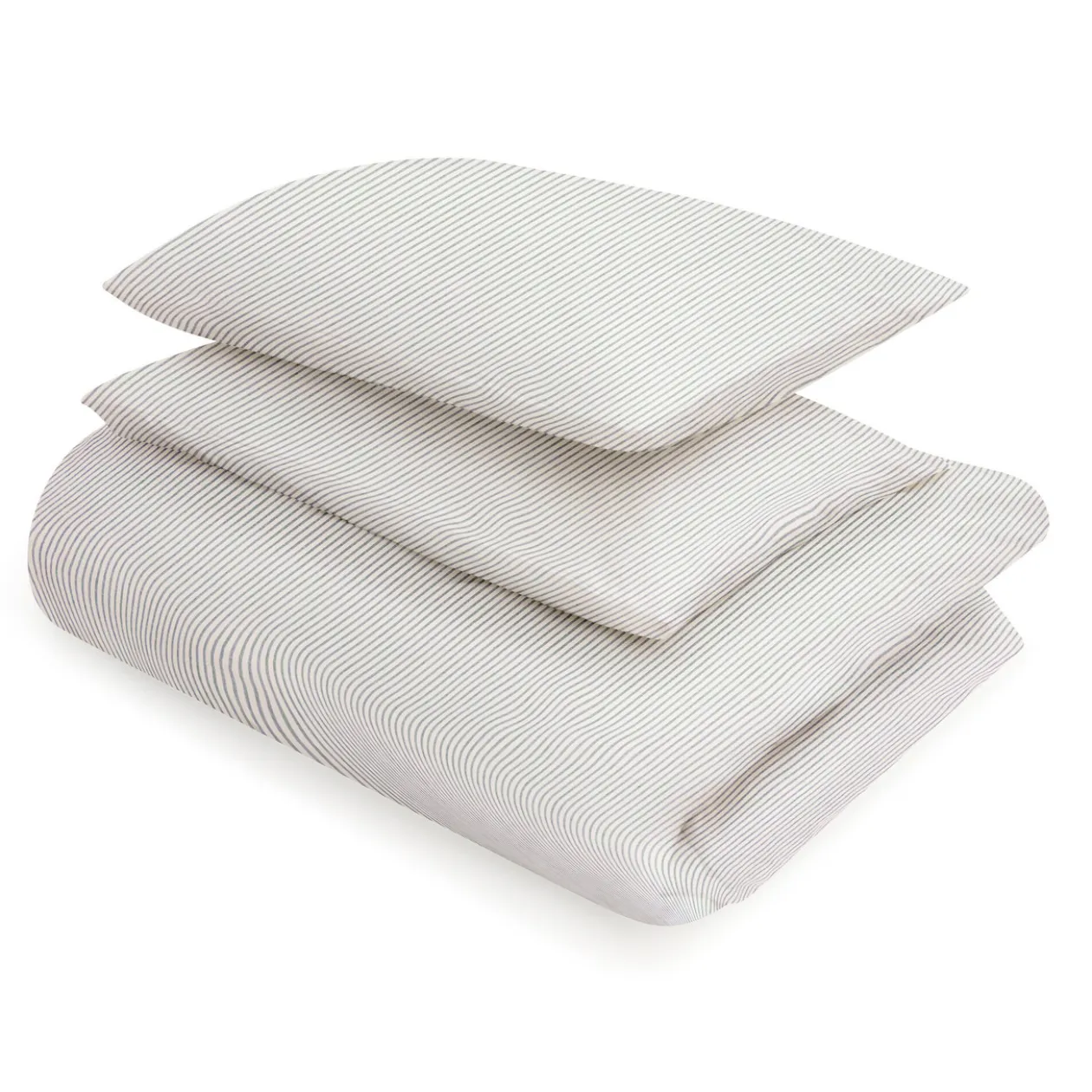 Draps De Lit^Muji Housse de couette en coton délavé ‐ 260 x 220 cm