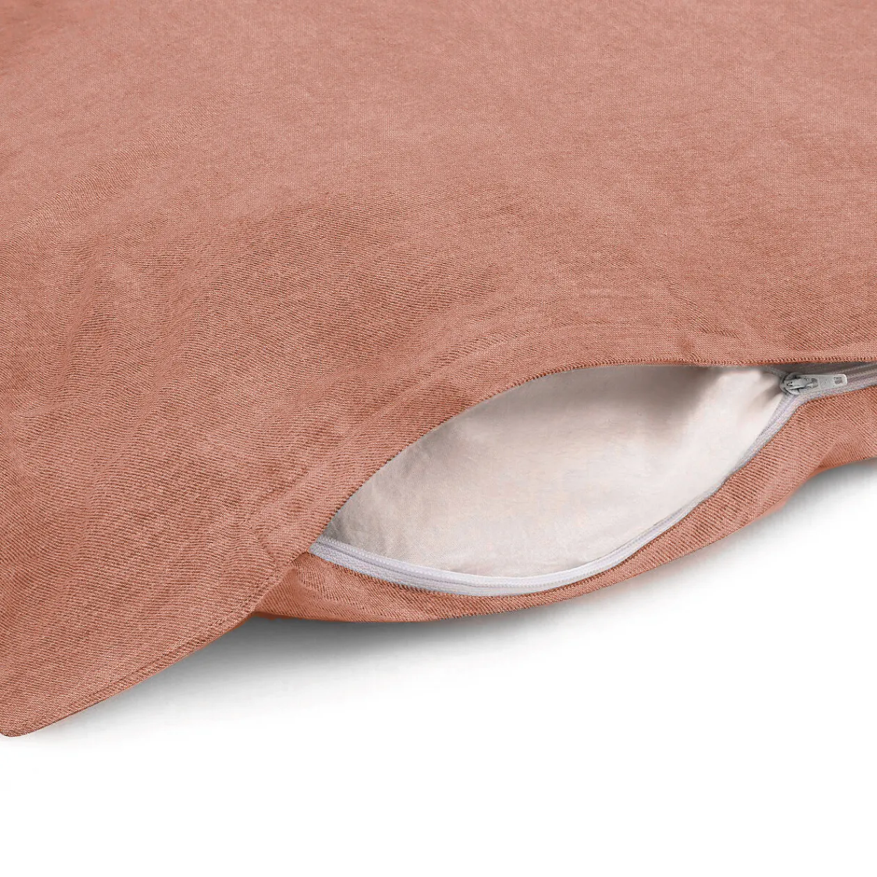 Draps De Lit^Muji Housse de couette en coton délavé ‐ 260 x 220 cm